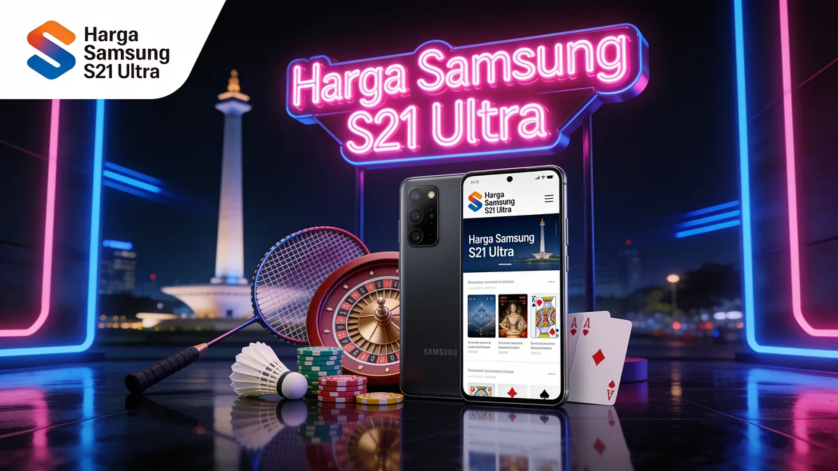 Daftar Harga Samsung Galaxy S21 Ultra untuk pemain di Indonesia